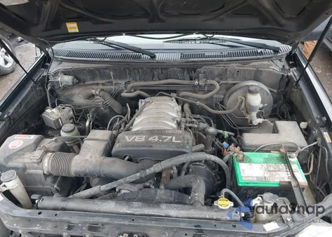 2004 Toyota Tundra Ltd V8 from USA, damaged, VIN 5TBBT48174S453886